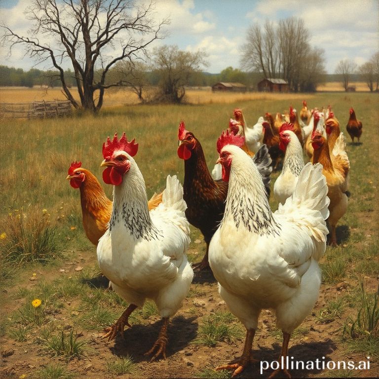 how far will chickens roam