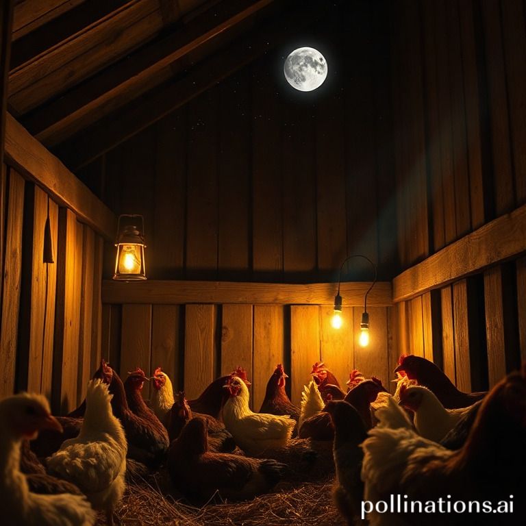 when do chickens start roosting at night