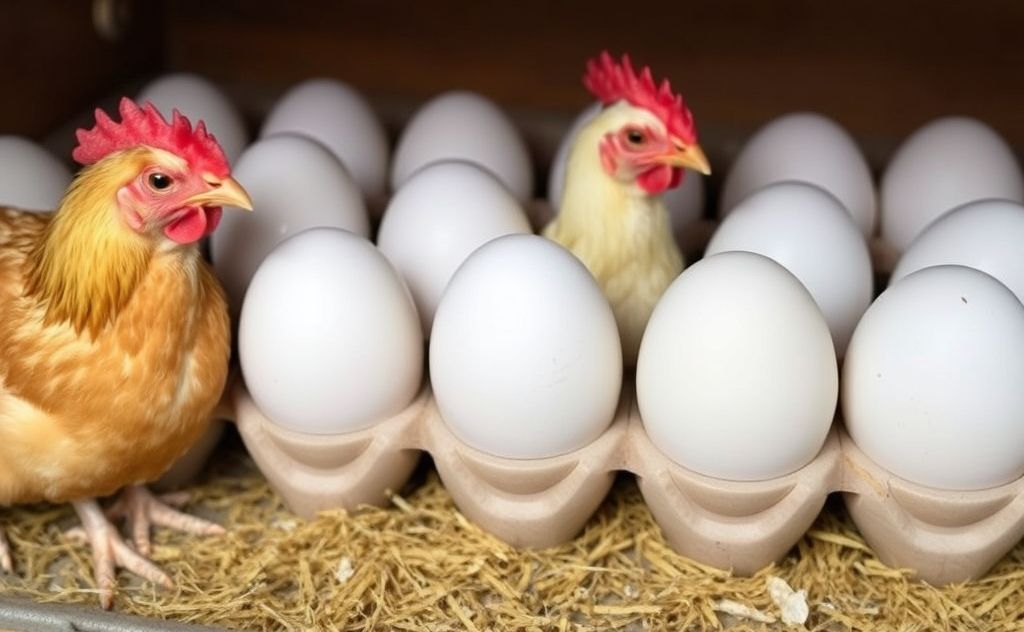 Chickens' egg-laying cycle explained in detail