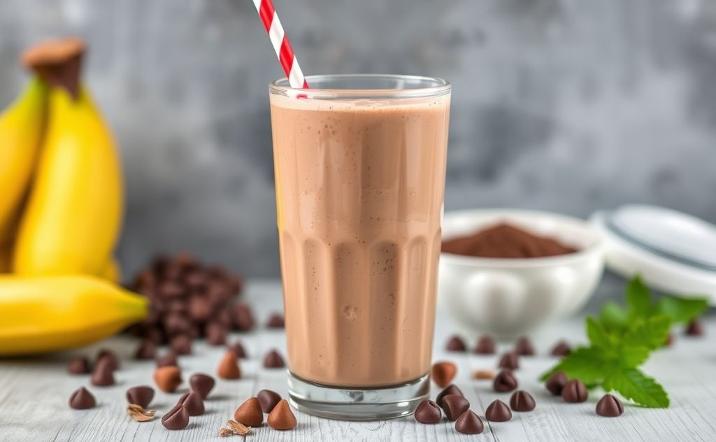Chocolate milkshake effects on weight gain