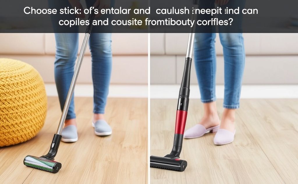 Choose stick or handheld cordless vacuum wisely