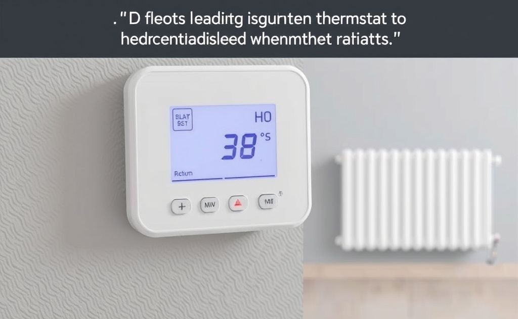 Choose the right thermostat for hydronic radiators