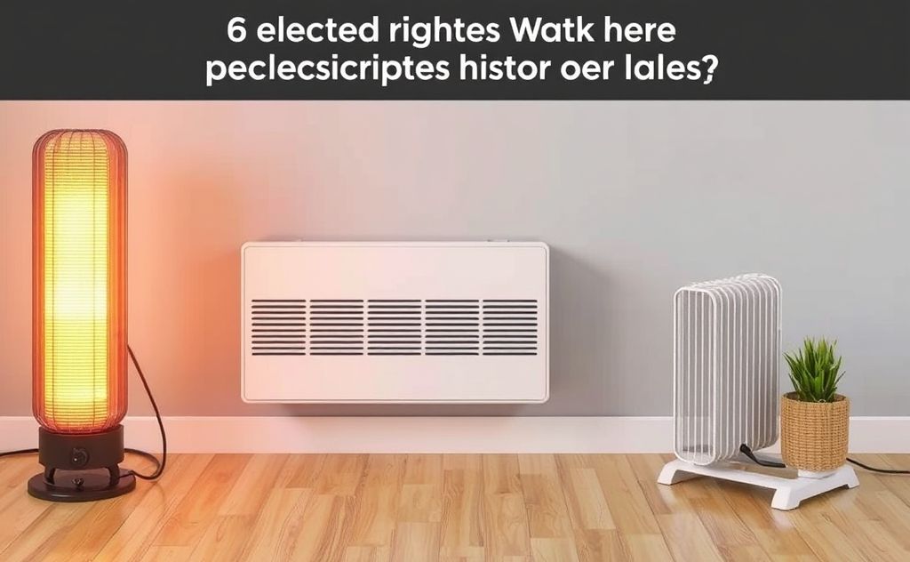 Choose the right wattage for electric heaters.