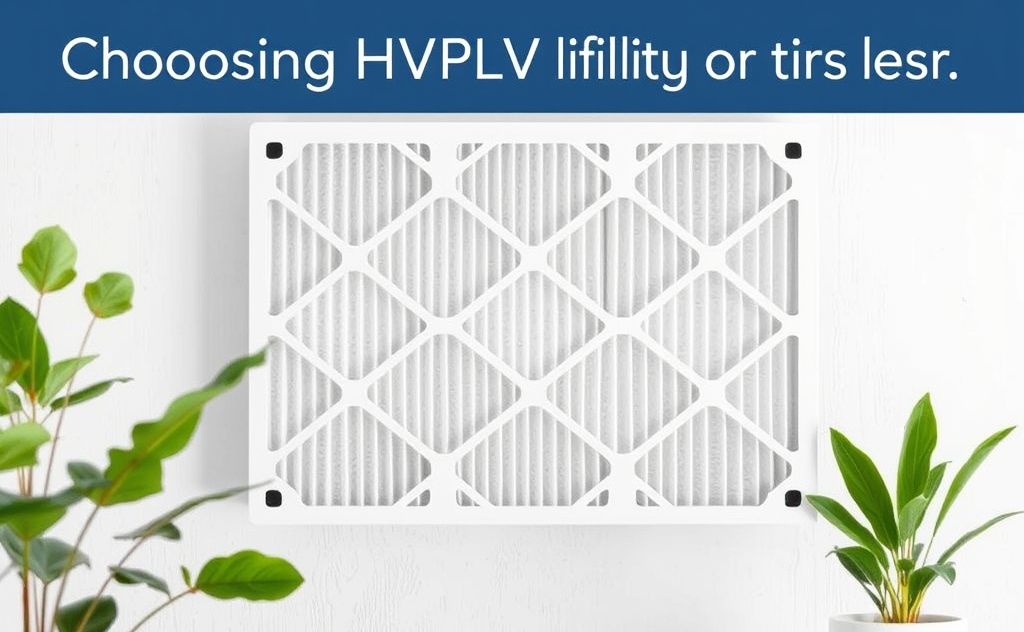 Choosing HVAC filters for allergy relief