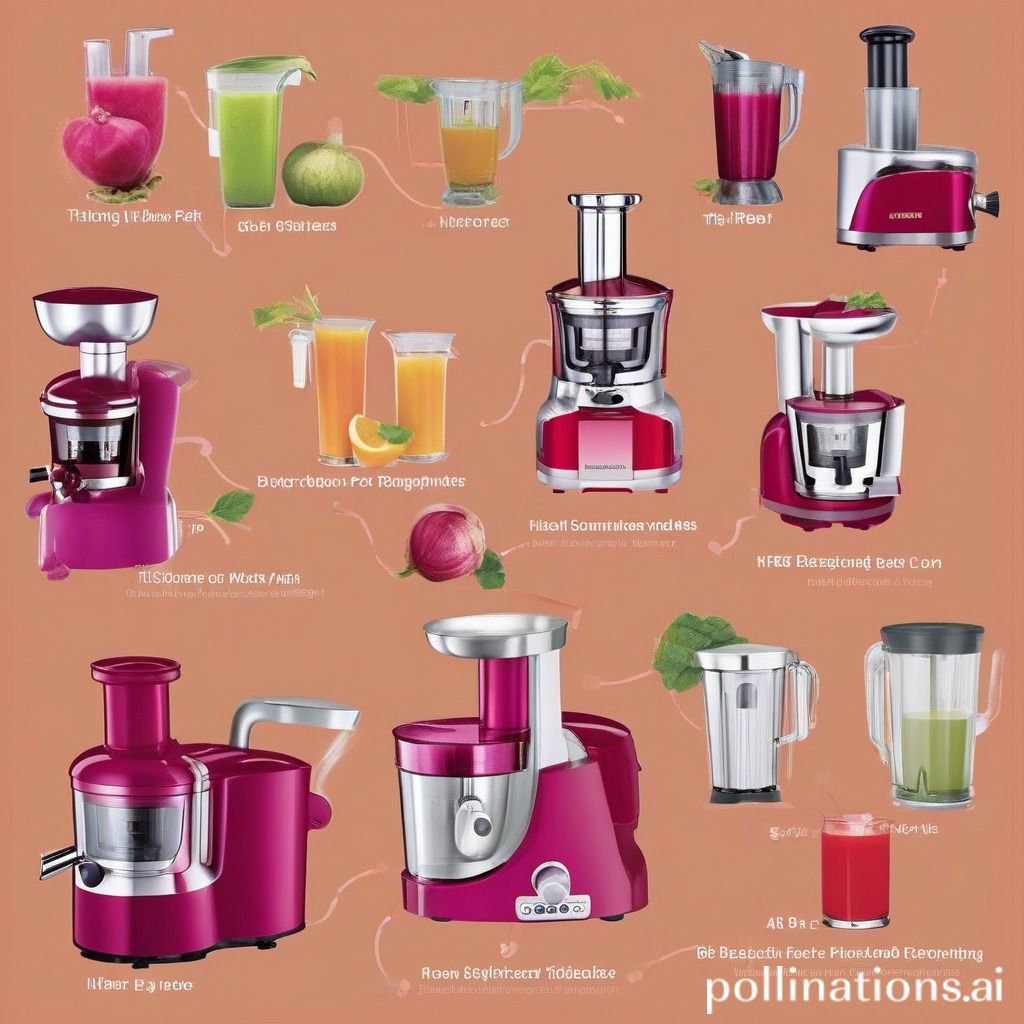 Variety of Juicers for Optimal Beet Juice Extraction