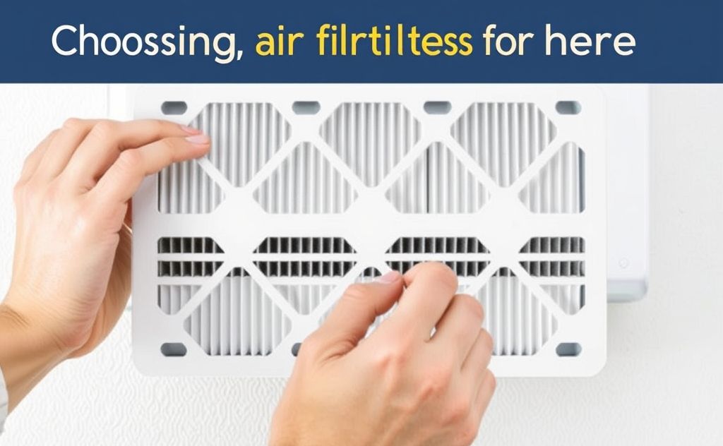 Choosing air filters for AC efficiency