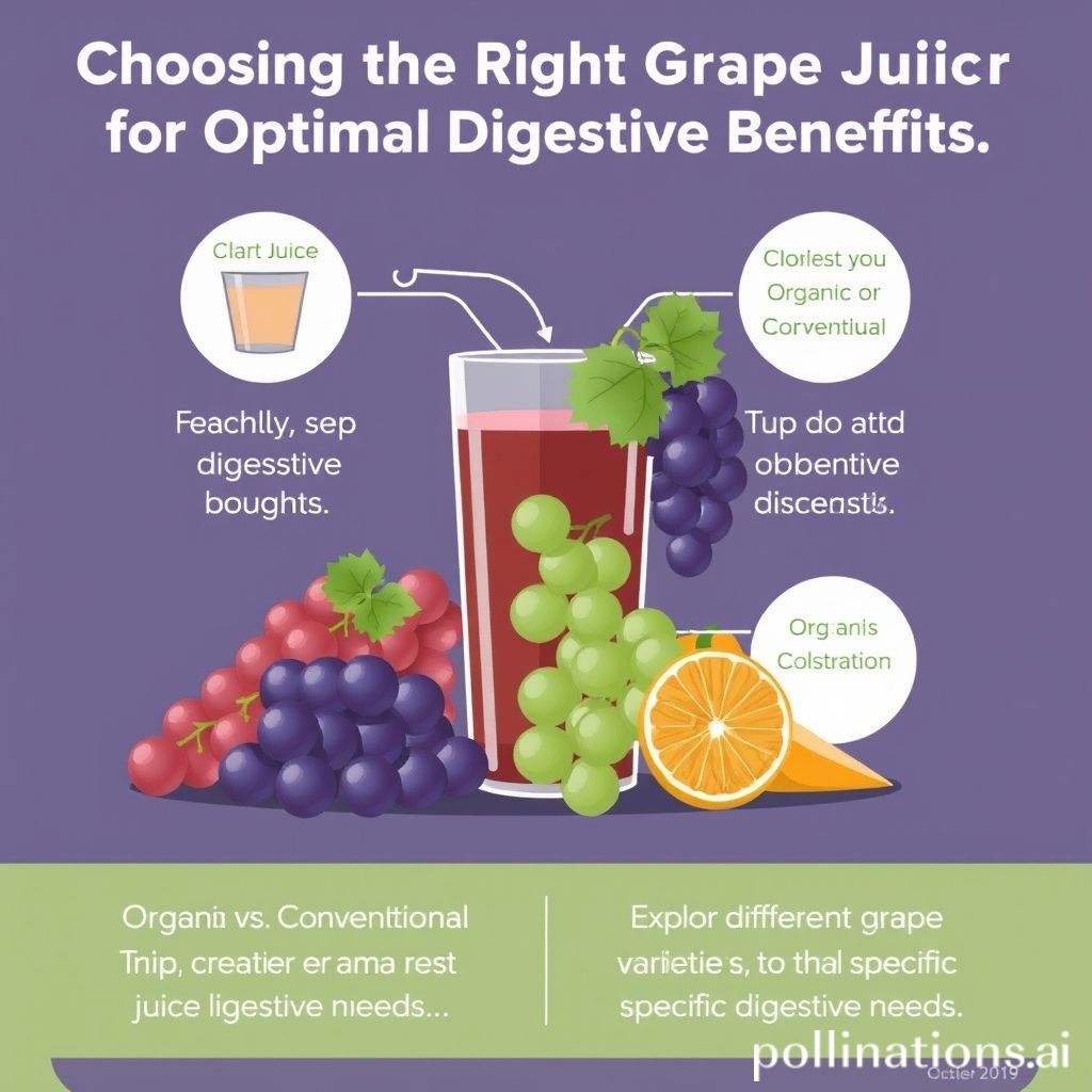 Optimizing Digestion with Grape Juice Selection