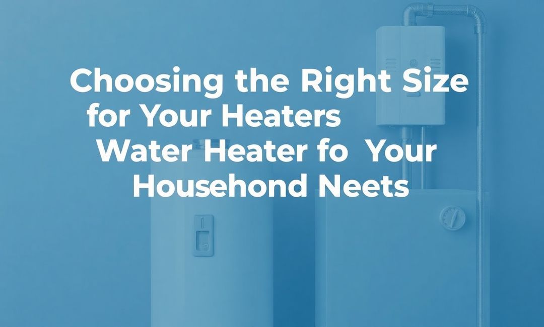 Choosing the Right Size Water Heater for Your Household Needs