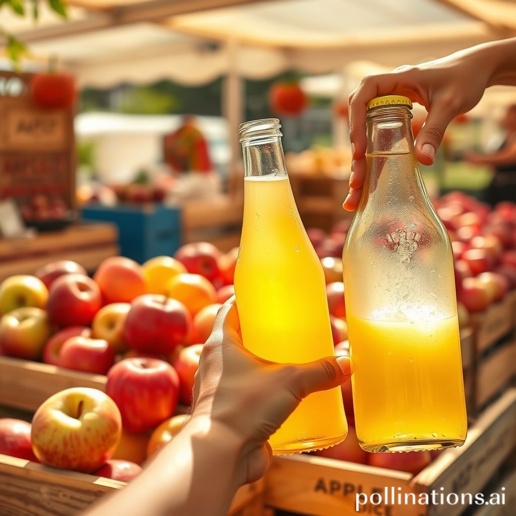Choosing the Best Apple Juice for an Upset Stomach