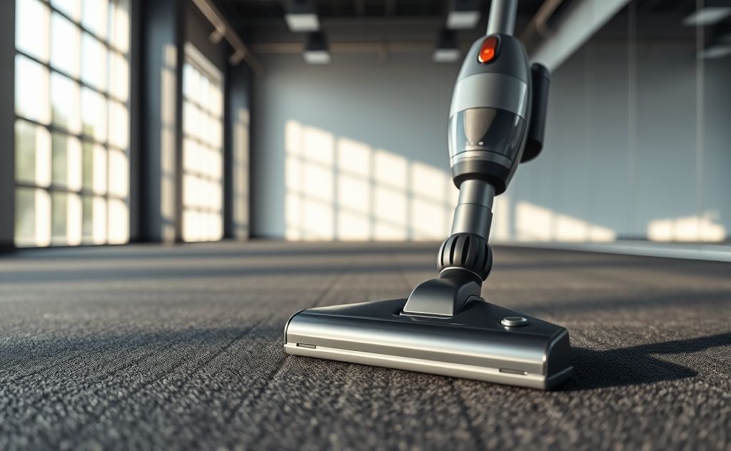 Choosing vacuum for rubber gym floors