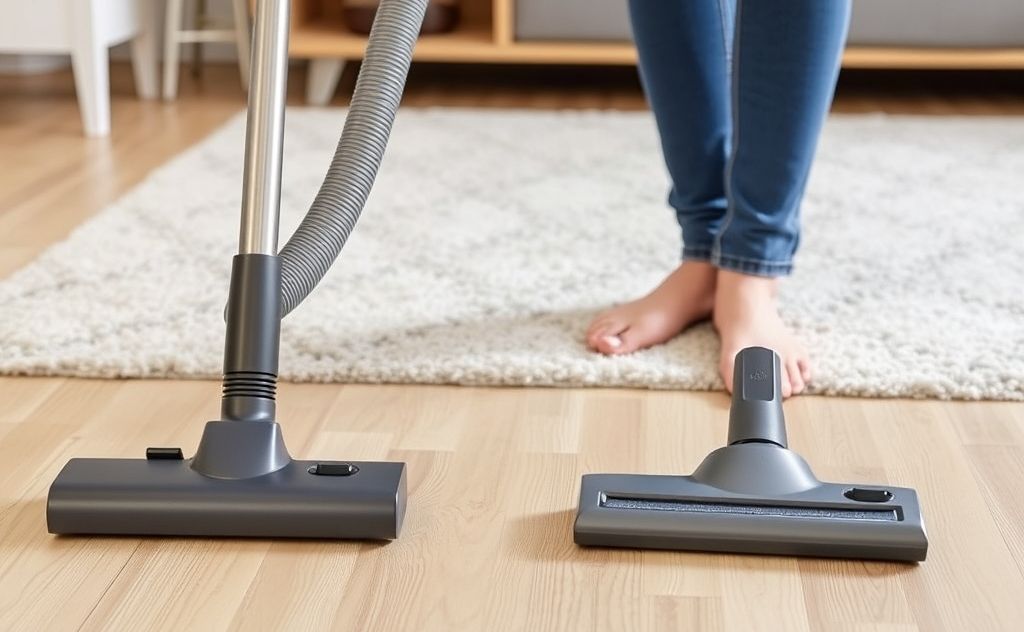 Choosing vacuum settings and attachments wisely