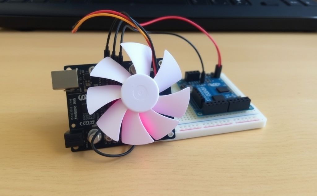 Circuit design for Arduino temperature fan