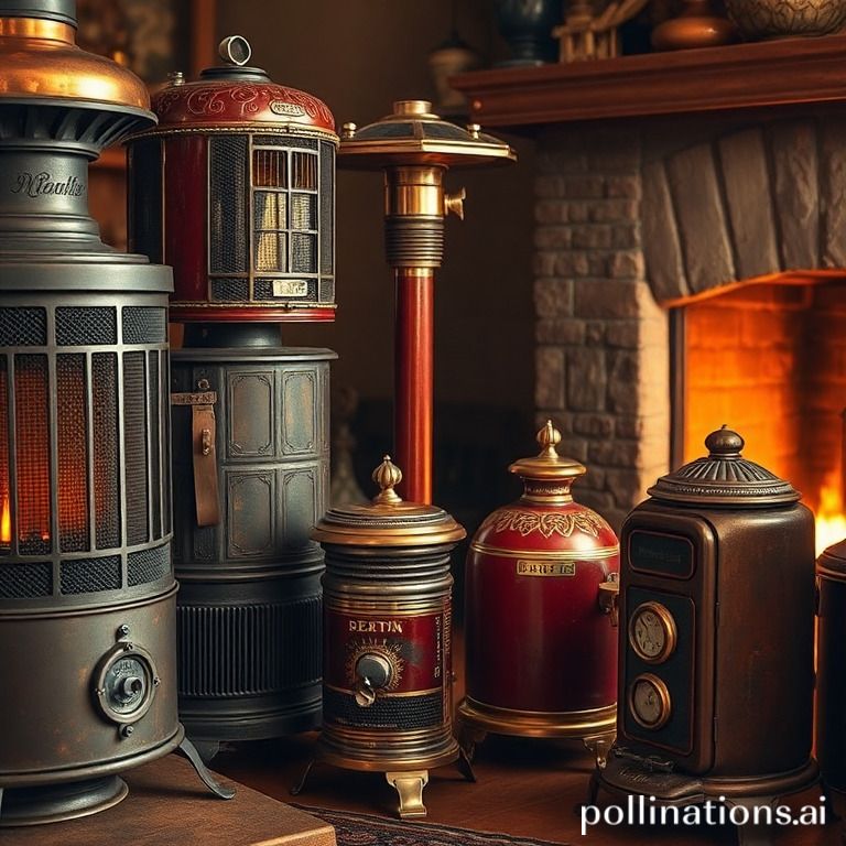 Classic materials used in vintage heaters