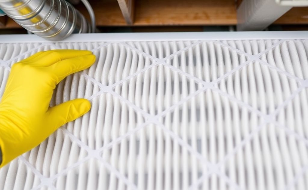 Clean HVAC filters improve air quality and efficiency