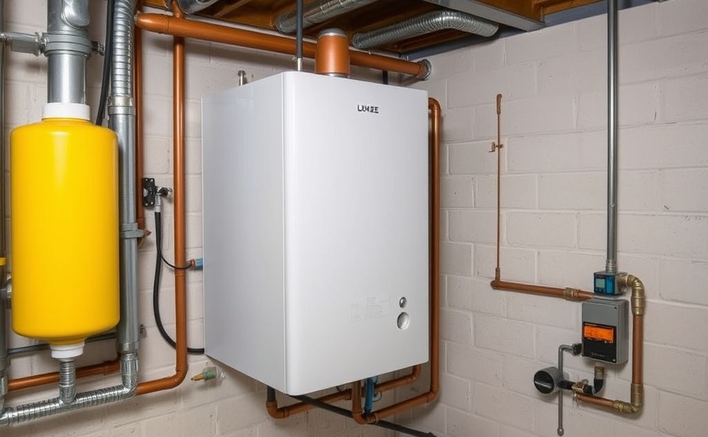 Clean a hydronic boiler for optimal performance
