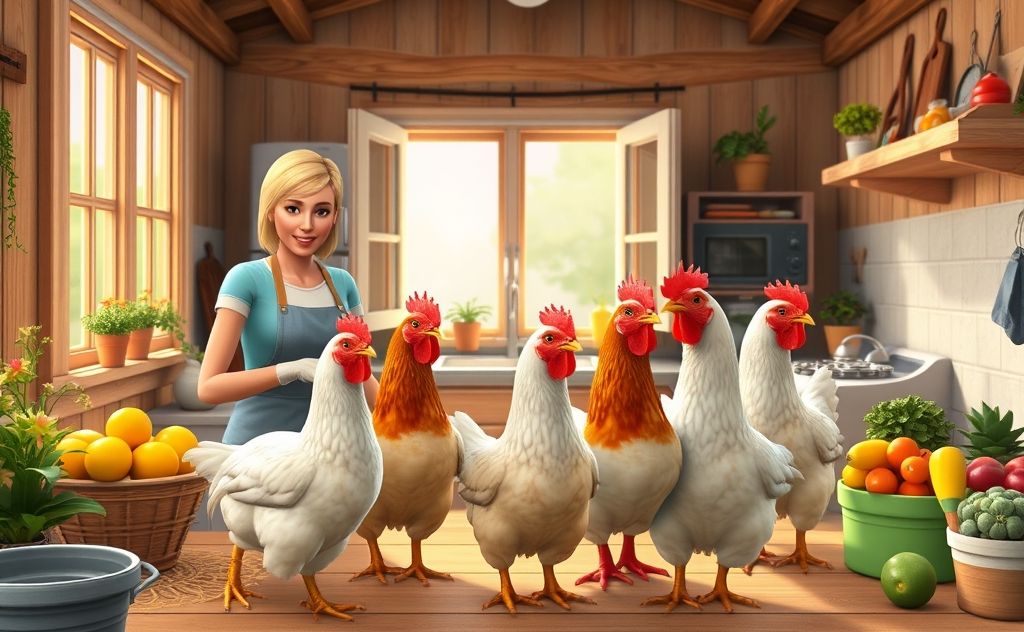 Clean chickens Sims 4 tips and tricks guide