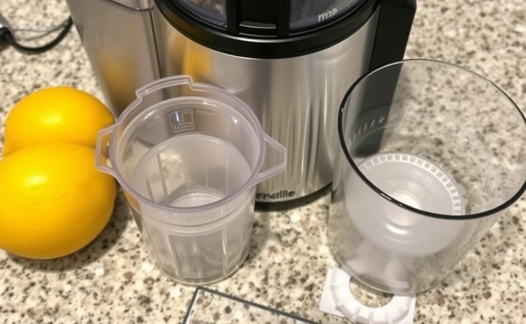 Clean filter screen Breville juicer parts safe