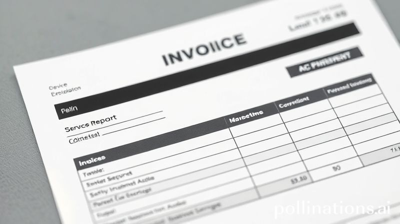 Laporan service & invoice