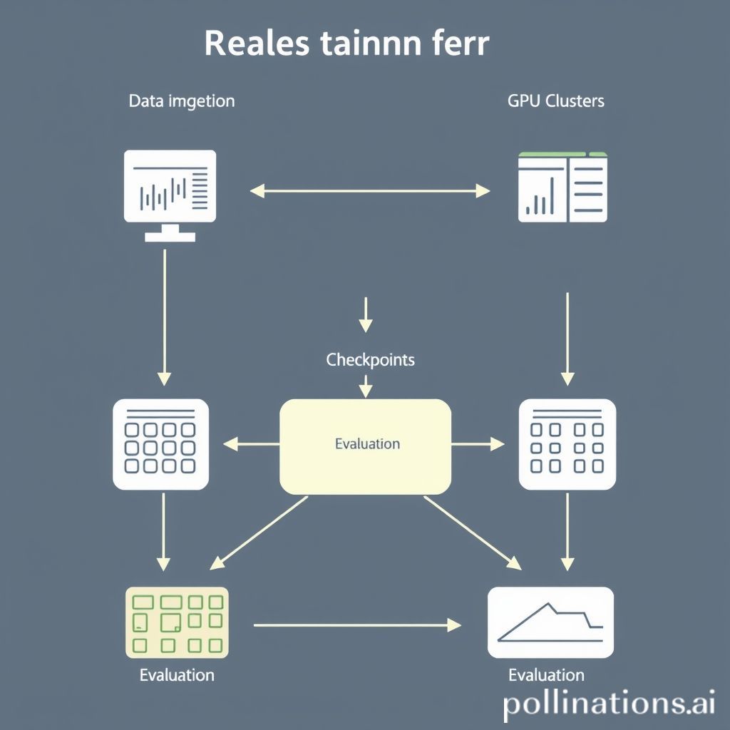AI-generated distributed training pipeline