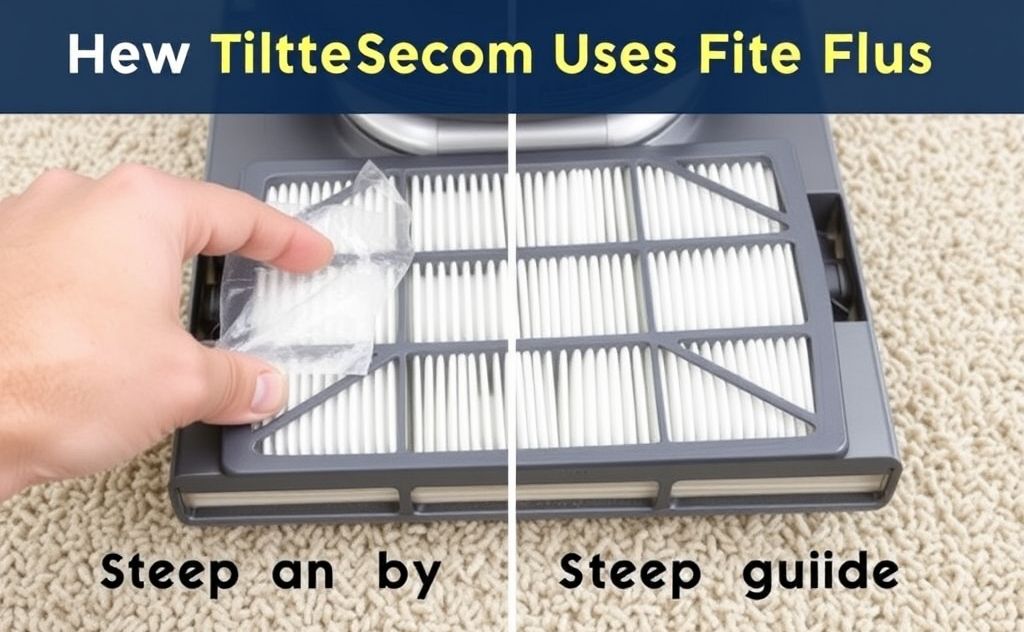 Cleaning a Bissell vacuum filter step by step guide