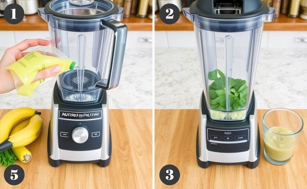 Cleaning a Nutri Ninja blender base easily