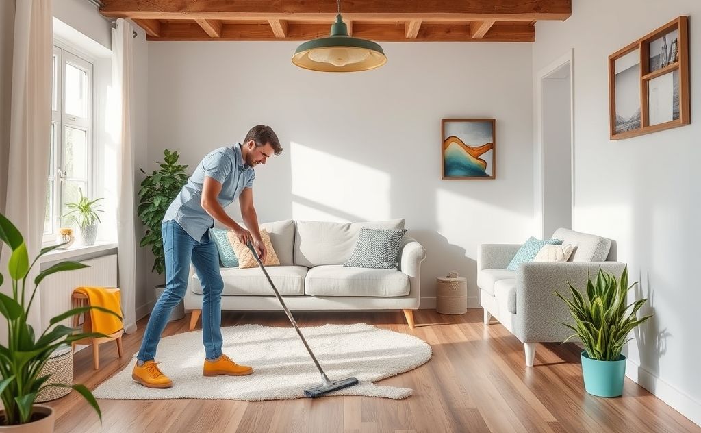 Cleaning a house professionally takes time and effort.