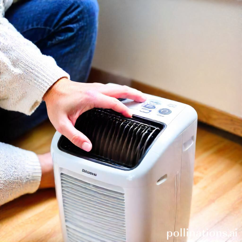 Cleaning and dusting your portable heater