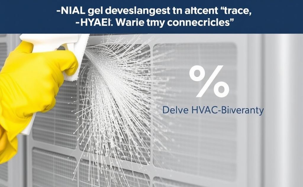 Cleaning impact on HVAC warranty validity