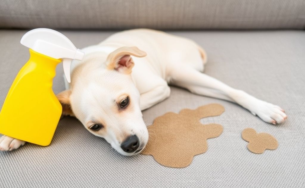 Cleaning pet stains on upholstery tips