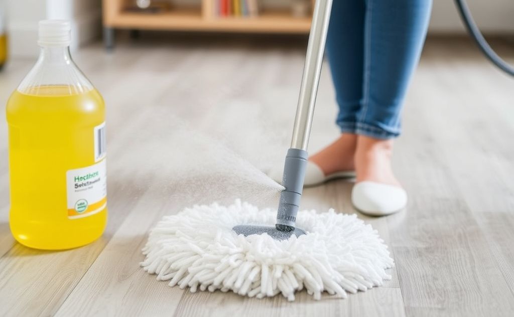 Cleaning solution use in steam mops explained here