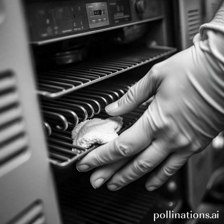 Cleaning the heating elements and coils