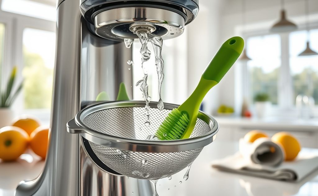 Cleaning tips for Omega juicer screen maintenance