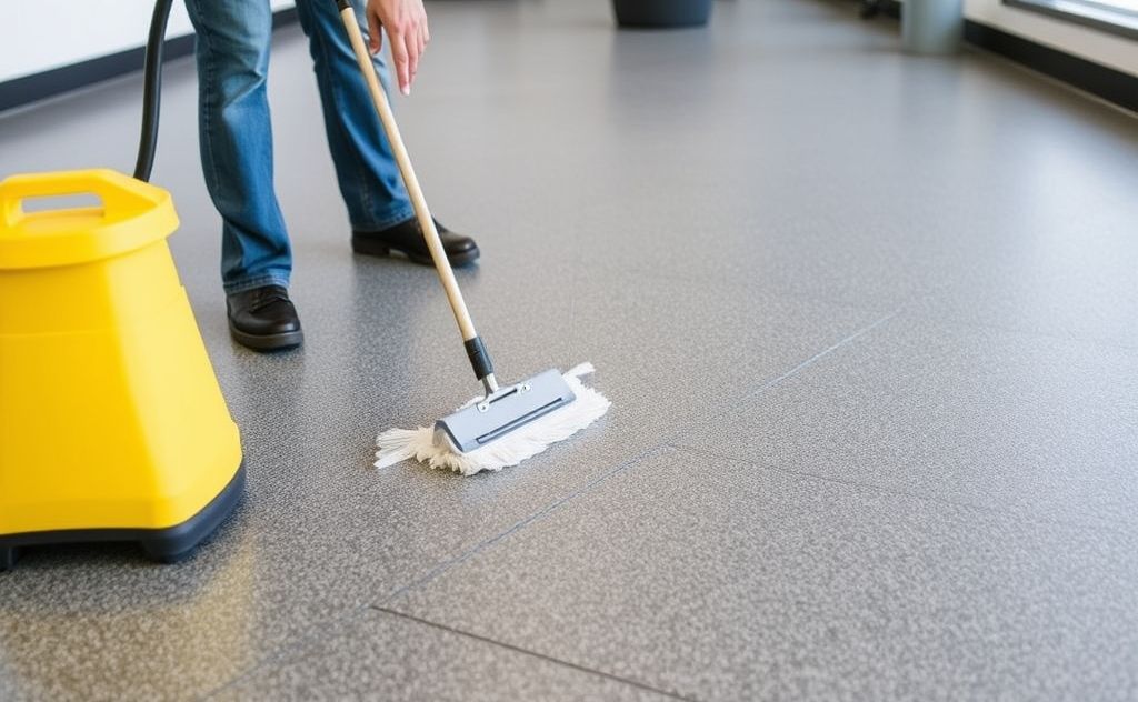 Cleaning tips for rubberized flooring surfaces