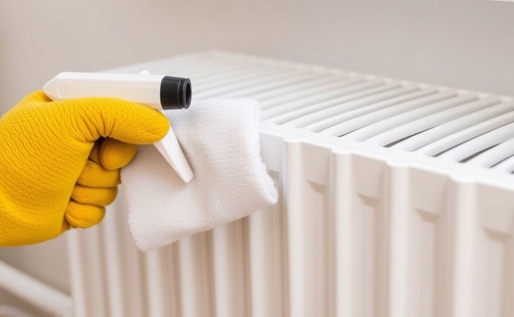 Cleaning tools for maintaining electric radiator heaters.