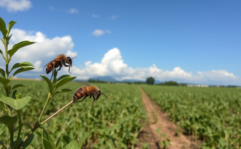 Climate change effects on pests in agriculture