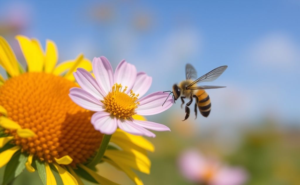 Climate change impacts pollinator health negatively