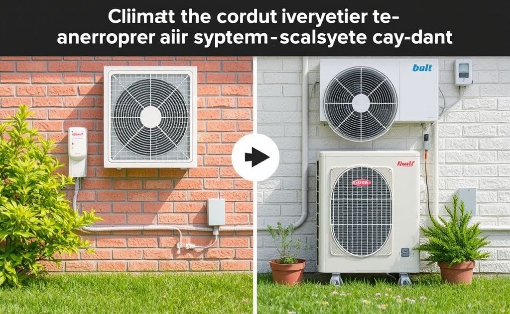 Climate control systems vs air conditioning units