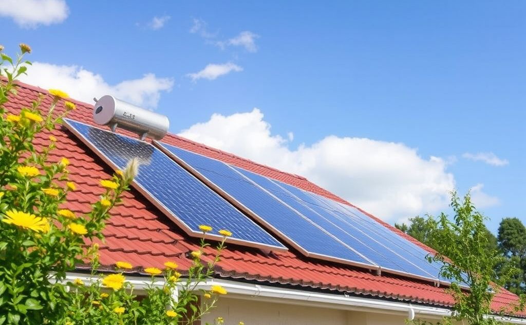 Climate impact solar heater installation factors