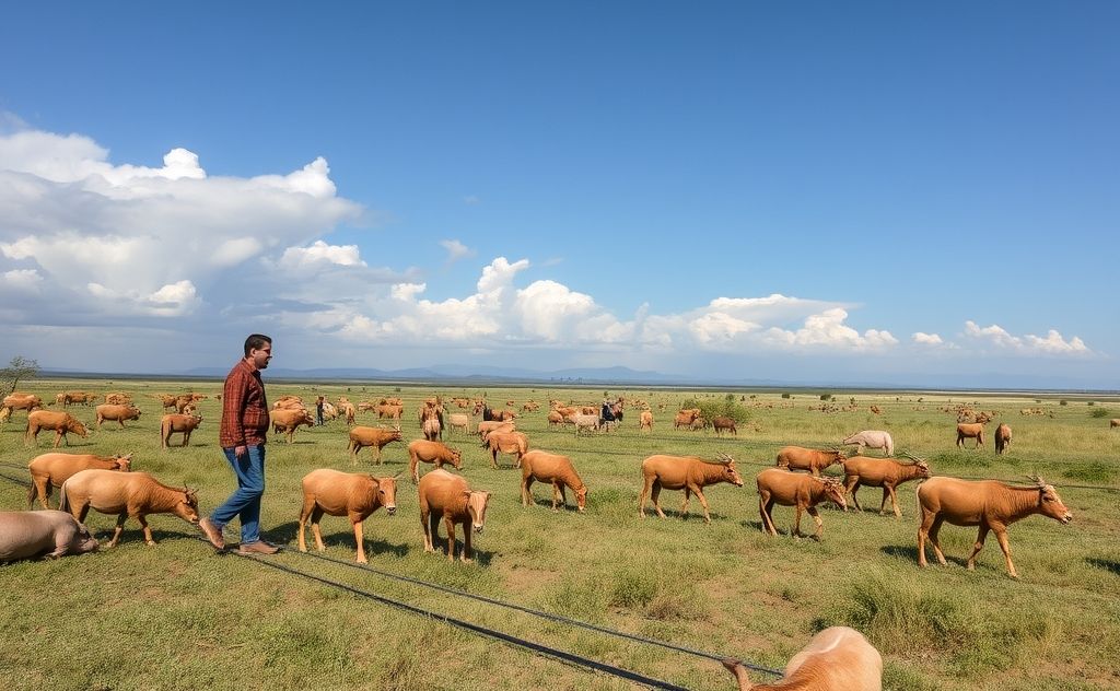Climate refugees and animal migration patterns