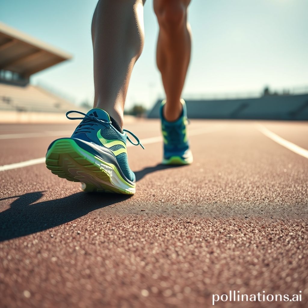 Close-up of running shoes