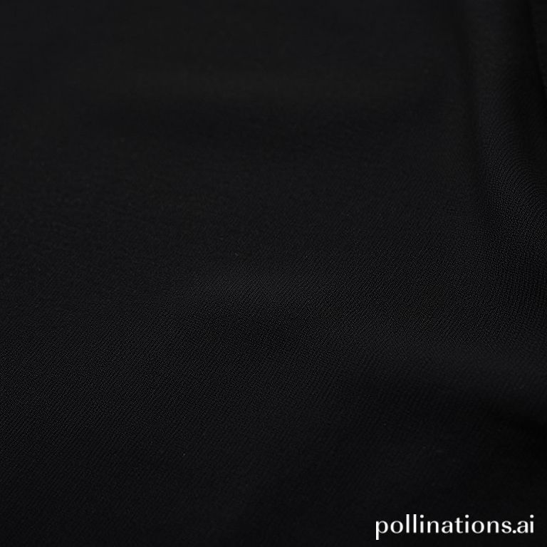 Detail tinta plastisol pada kaos hitam