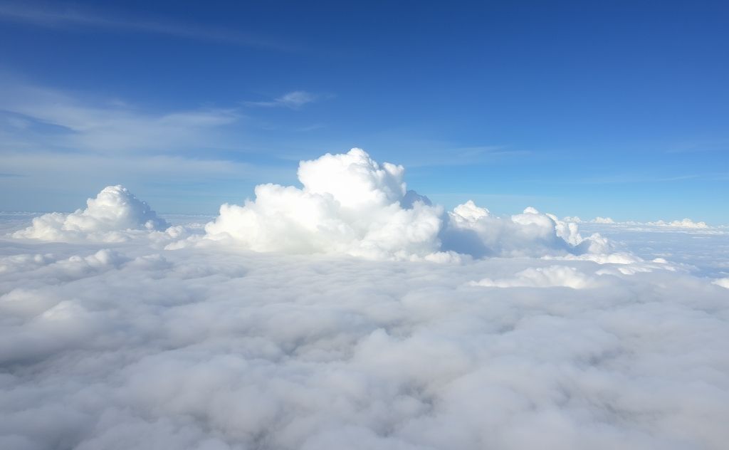 Cloud altitude influences temperature changes