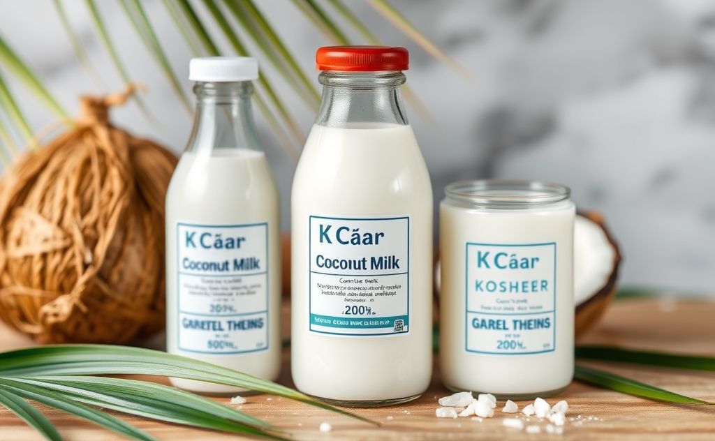 Coconut milk certification and kosher status