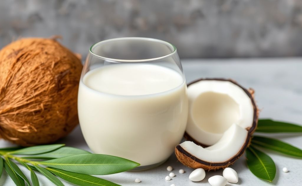 Coconut milk in a plant-based lifestyle