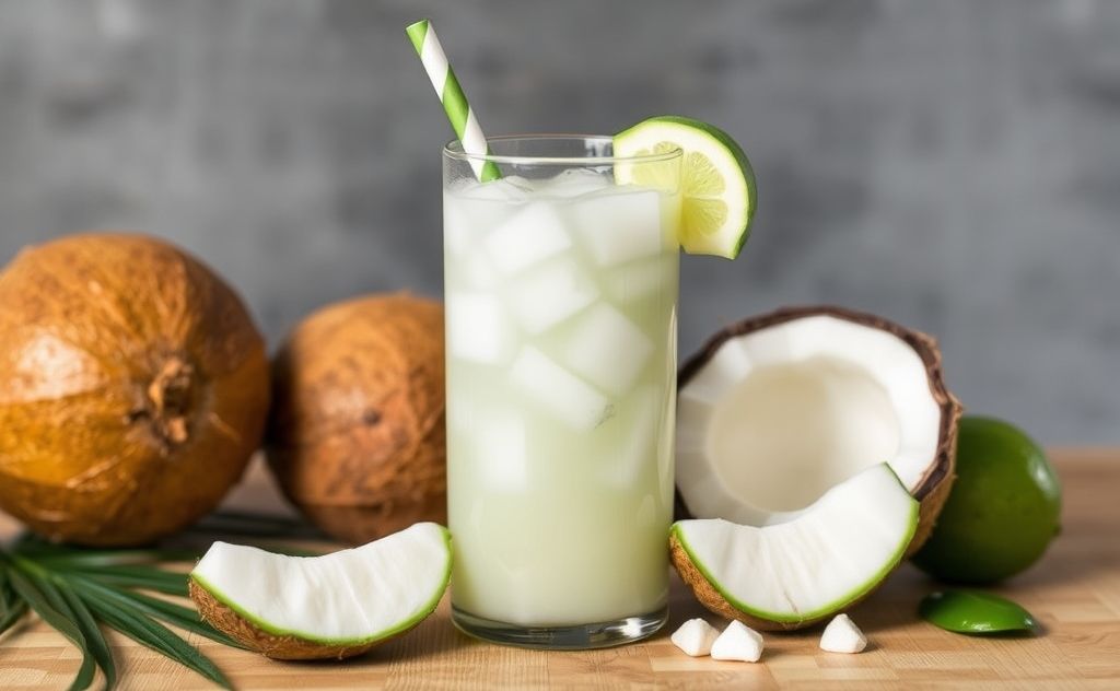Coconut water as pre-workout hydration choice