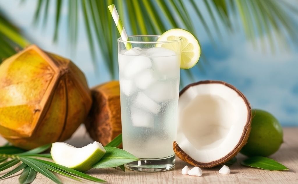Coconut water benefits for acid relief