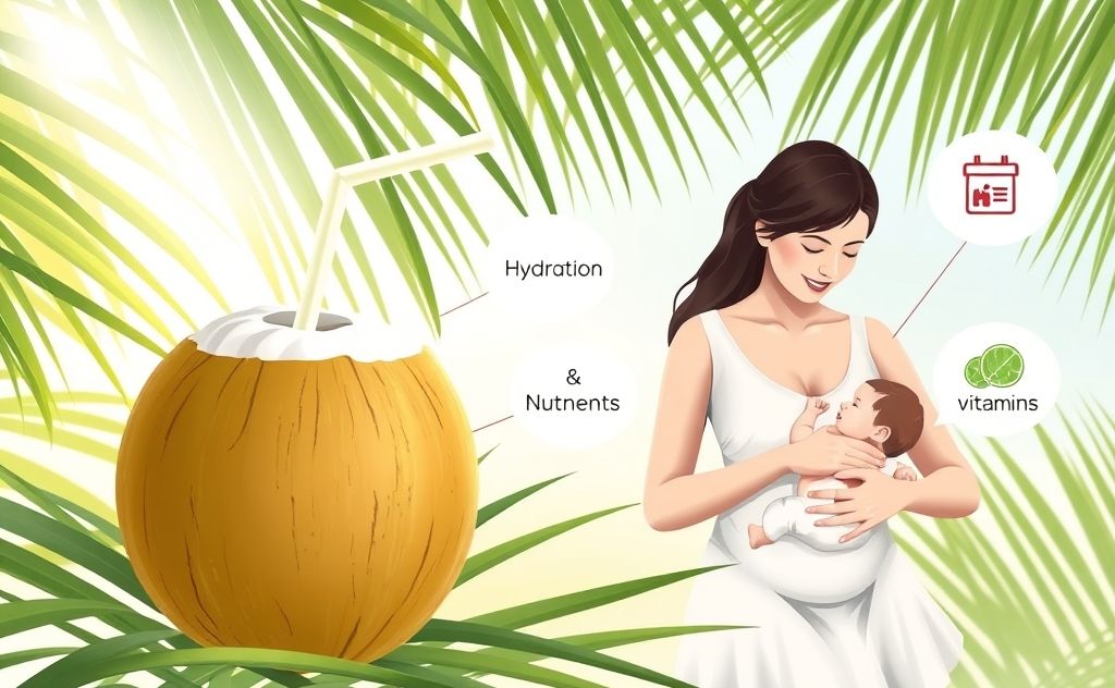 Coconut water benefits for breast milk production