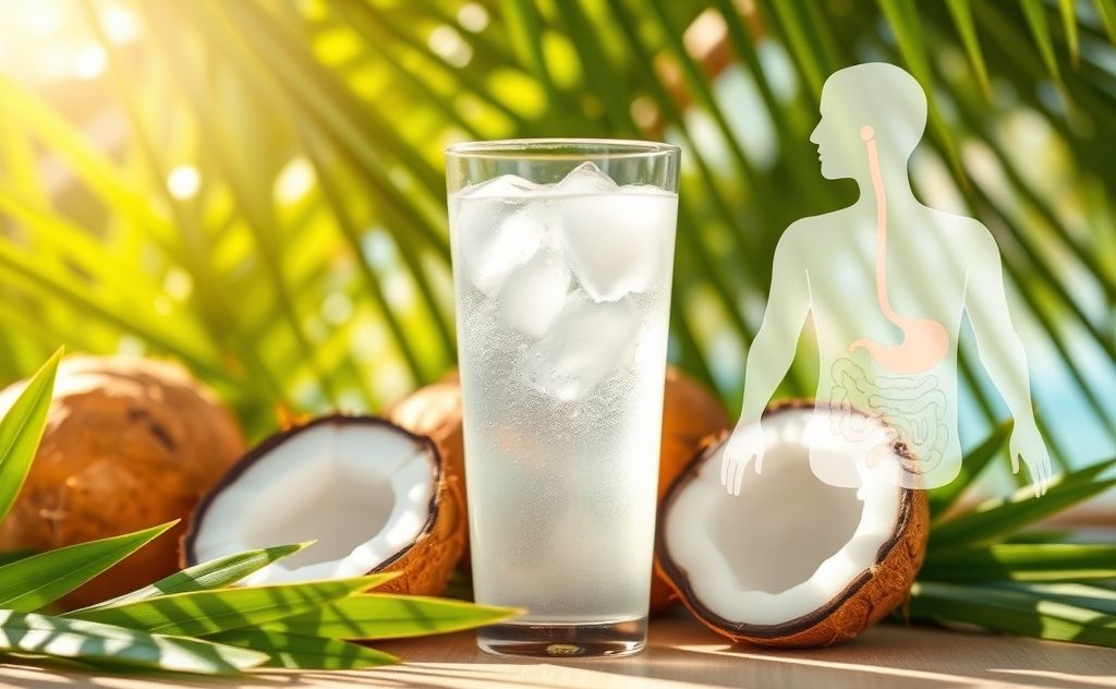 Coconut water benefits for digestion and health