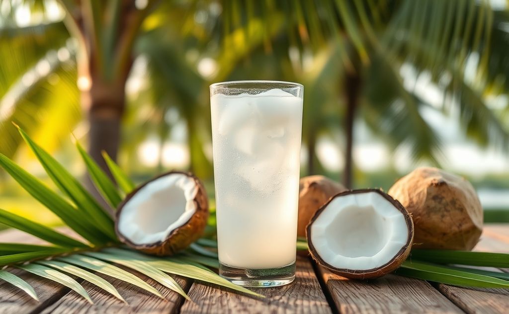 Coconut water benefits for soothing acid reflux