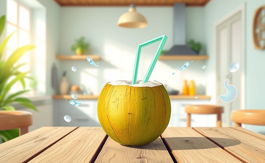 Coconut water empty stomach effects on health risks